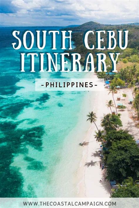 south cebu itinerary